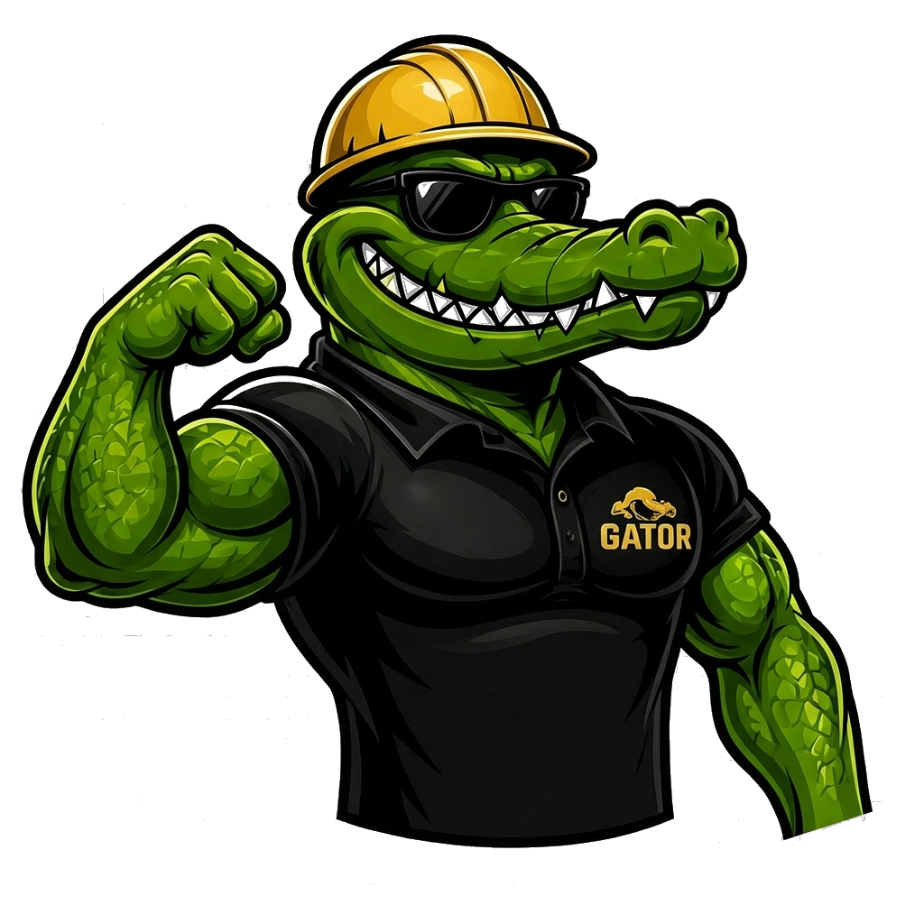 Gator Removal mascot